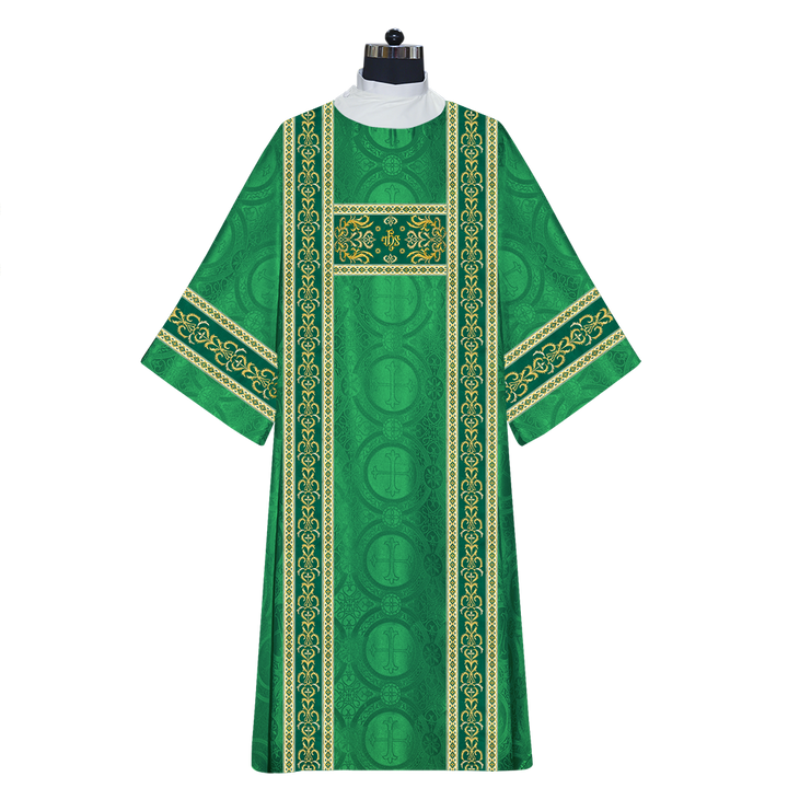 Dalmatics Vestments Enhanced With Woven Braids