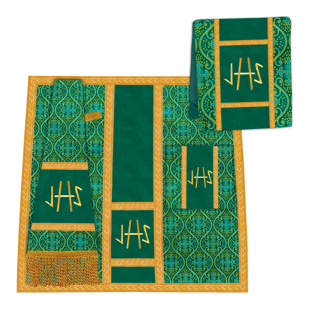 Liturgical Cope Vestments with Ornate Trims