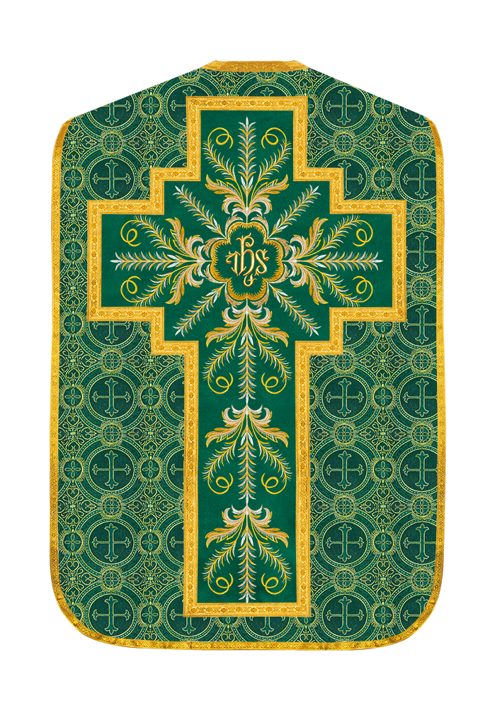 Roman Chasuble with liturgical motifs