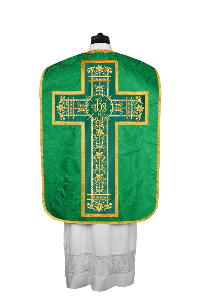 Vestimentas católicas con espalda de violín 