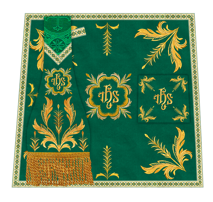 Borromean Chasuble Vestment With Liturgical Trims