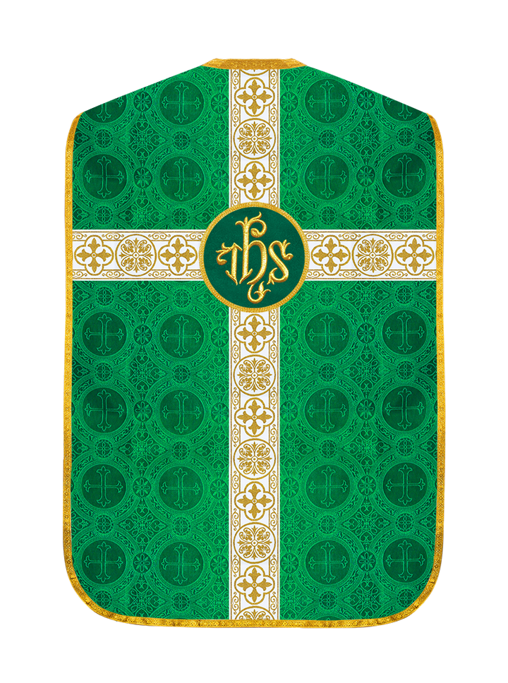 Roman Catholic Chasuble with Spiritual Motif