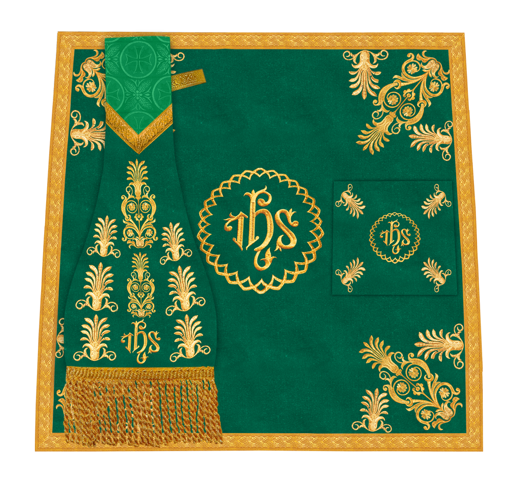 Ornate Embroidered Liturgical Altar Cloth