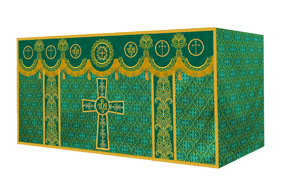 Altar Cloth with Liturgical Motif