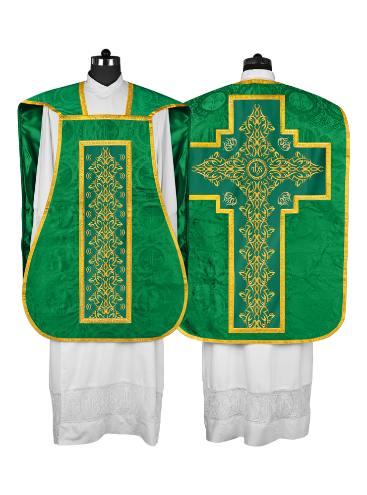 Fiddleback vestment with stole