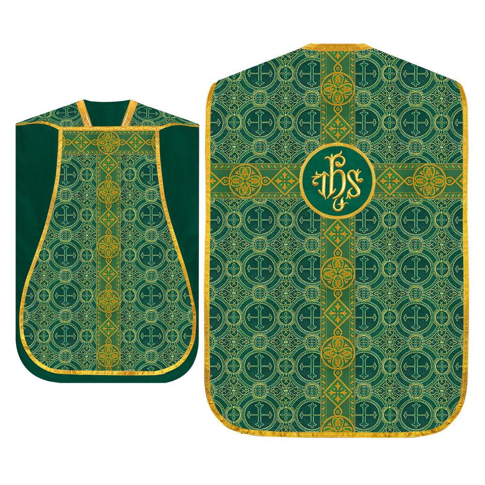 Embroidered Roman Chasuble Vestment