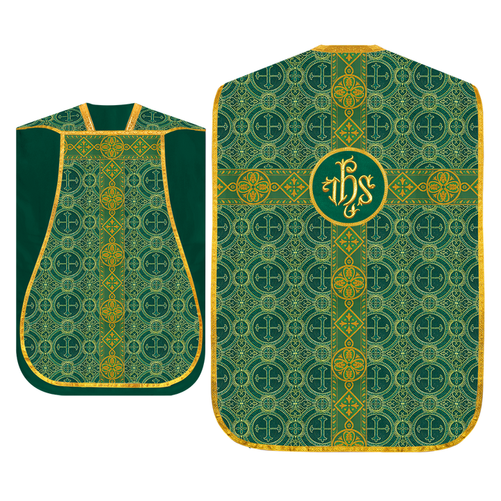 Embroidered Roman Chasuble Vestment