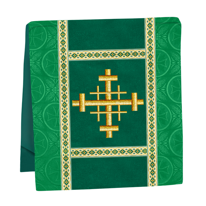 Traditional Altar Mass Set with  Embroidered Motifs