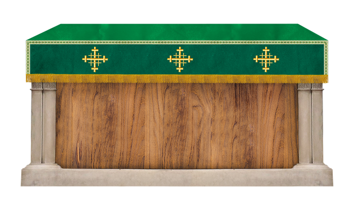 Superfrontal with Jerusalem cross Embroidery