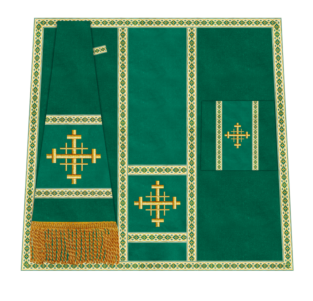 Liturgical Mass set with Cross