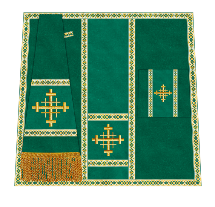 Liturgical Mass set with Cross