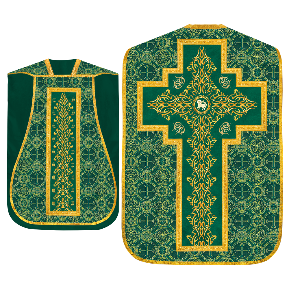 Fiddleback vestment with stole