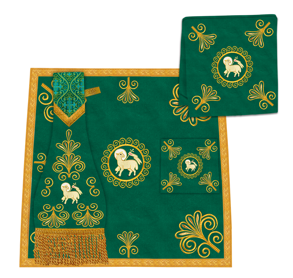 Altar Cloth with Liturgical Motif