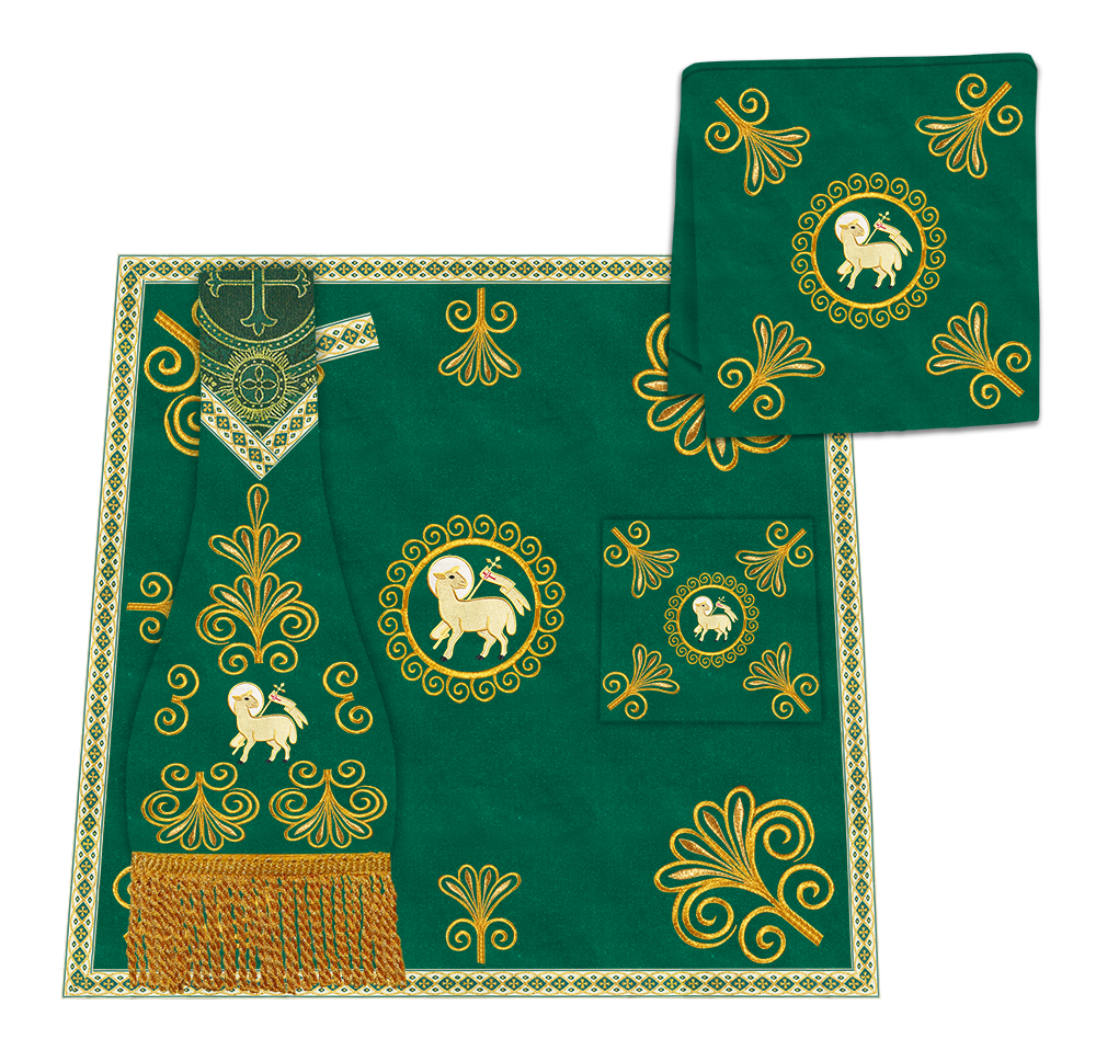 Spiritual Borromean Chasuble With Y Type Orphrey and Trims