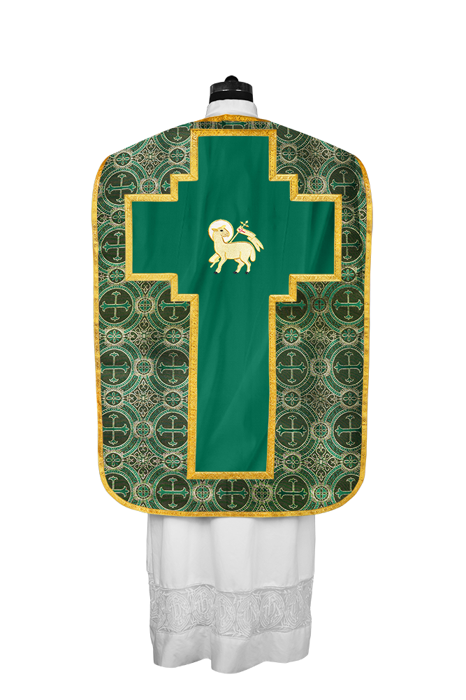 Fiddleback with spiritual motif