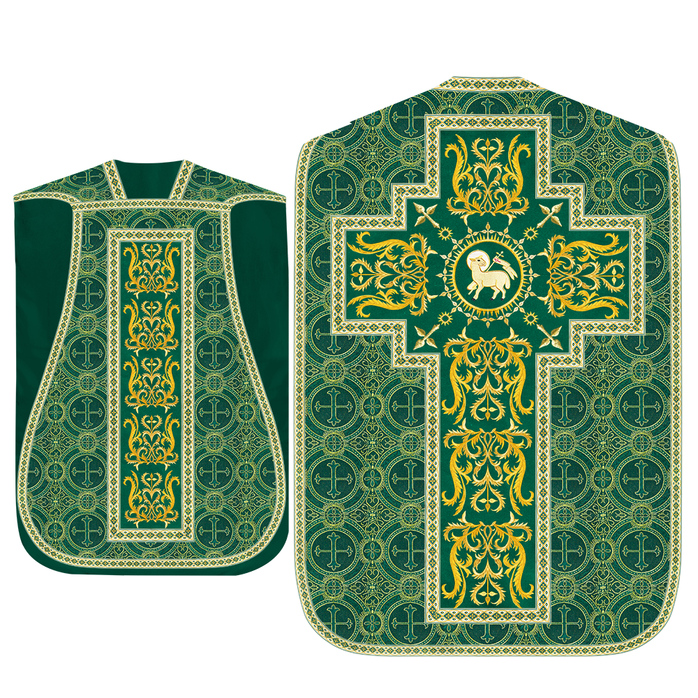 Set of Four Beautiful Roman chasuble vestments