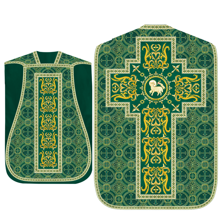 Set of Four Beautiful Roman chasuble vestments