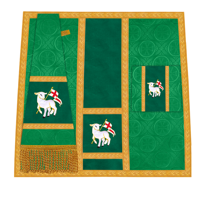 Mass Set adorned with Liturgical Motif