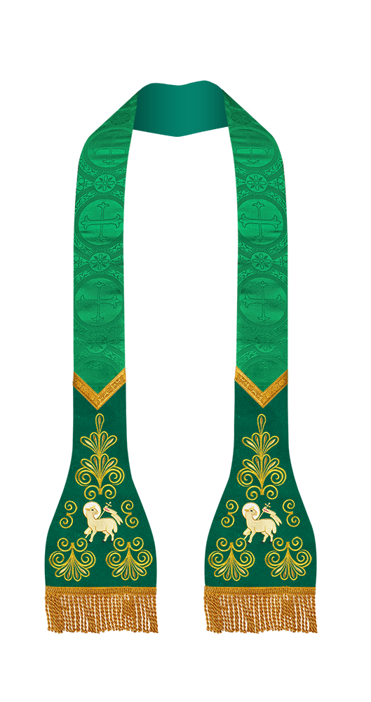 Roman Stole with Liturgical motif