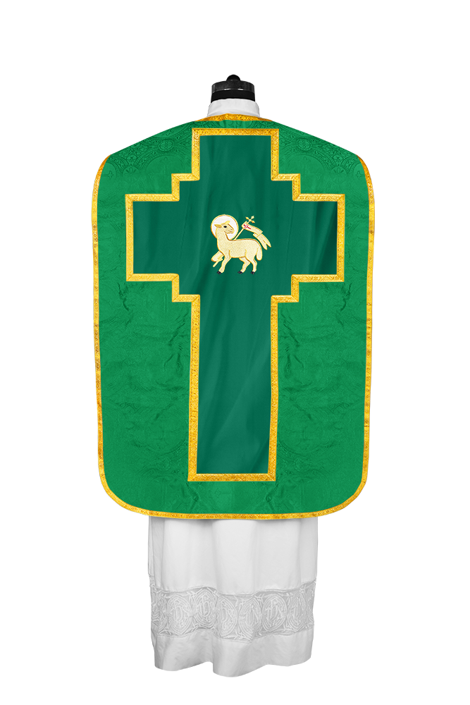 Fiddleback with spiritual motif