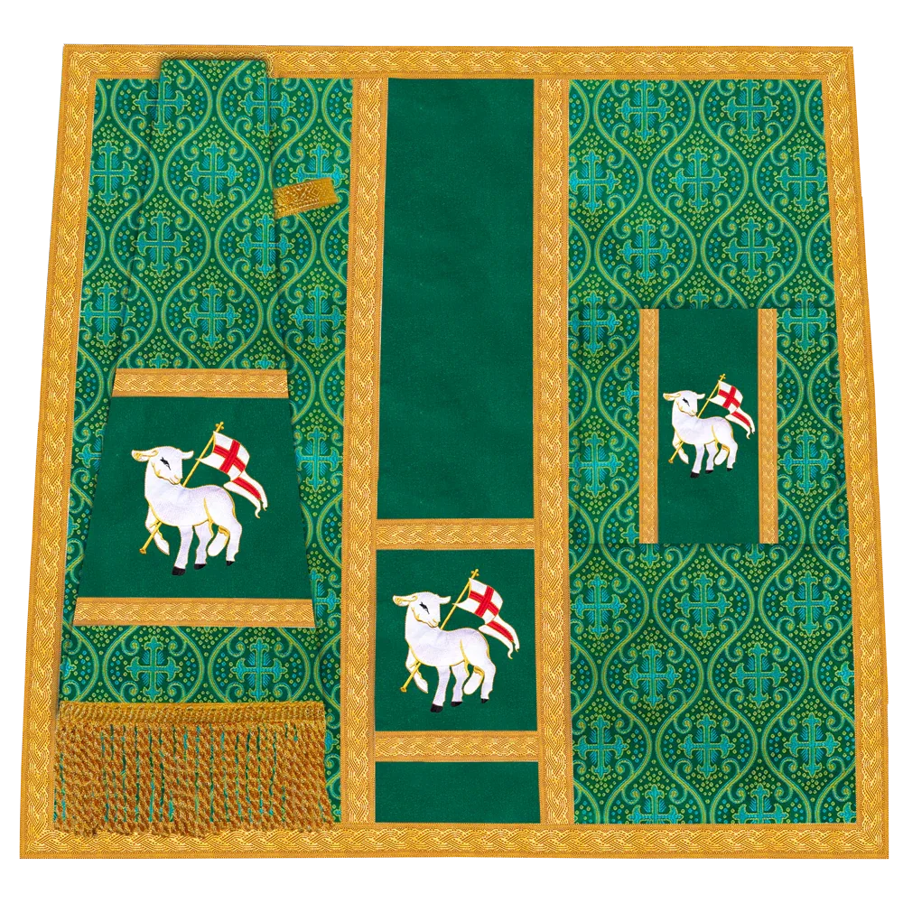 Church Mass Set - Spiritual Embroidered | PSG VESTMENTS