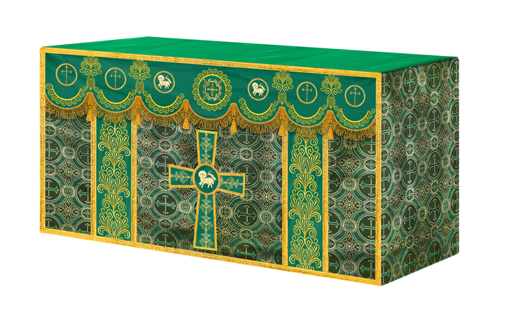 Altar Cloth with Liturgical Motif