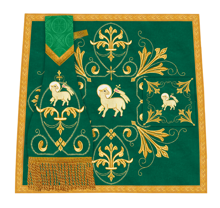 Liturgical Mass Set with Fine Embroidery