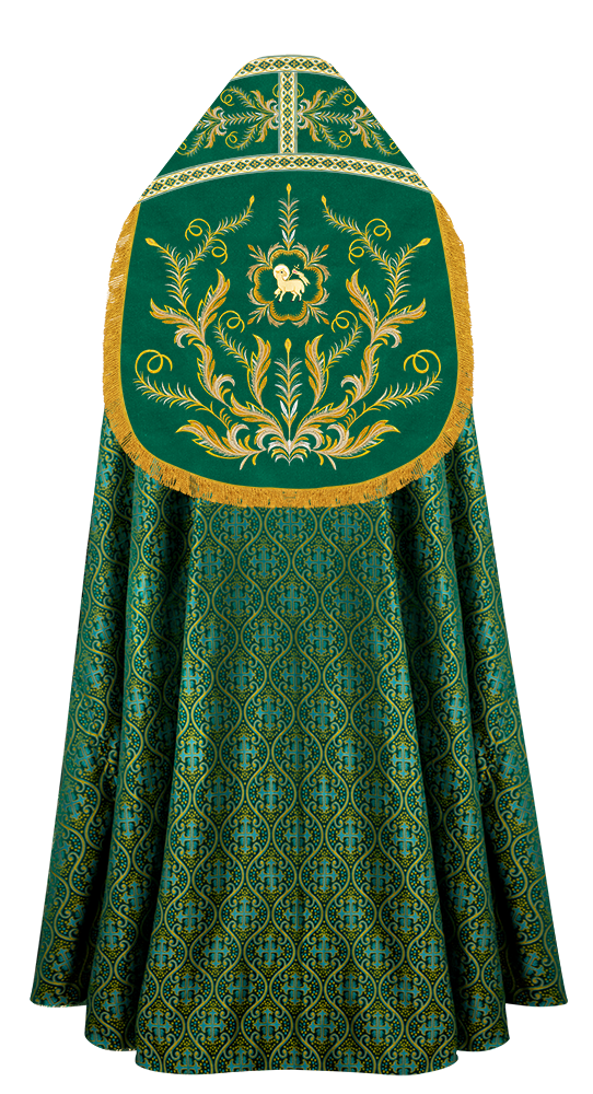 Traditional Embroidered Roman Cope Vestment