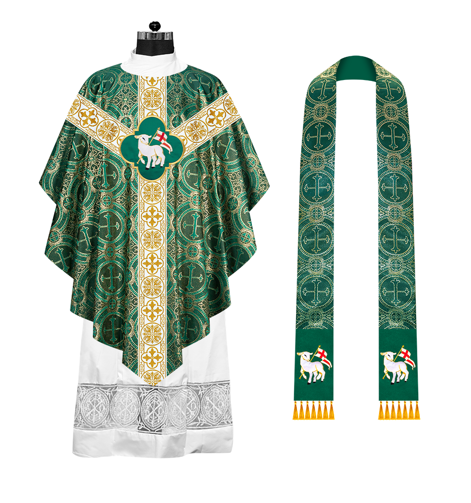 Traditional Liturgical Pugin Chasuble Vestments