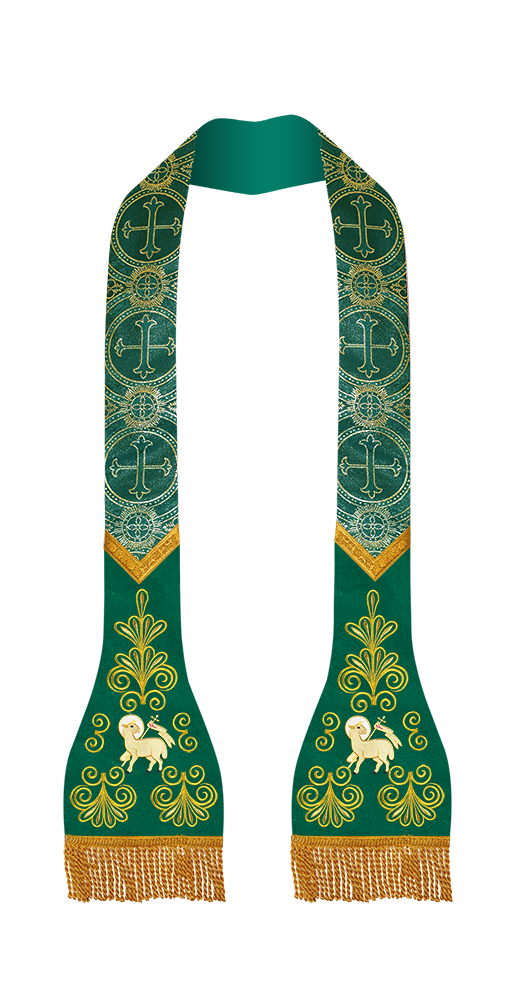 Roman Stole with Liturgical motif