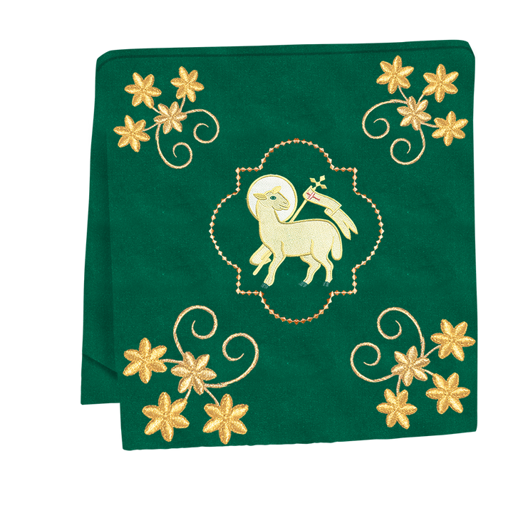 Altar Cloth with Fine Embroidery and Spiritual Motif