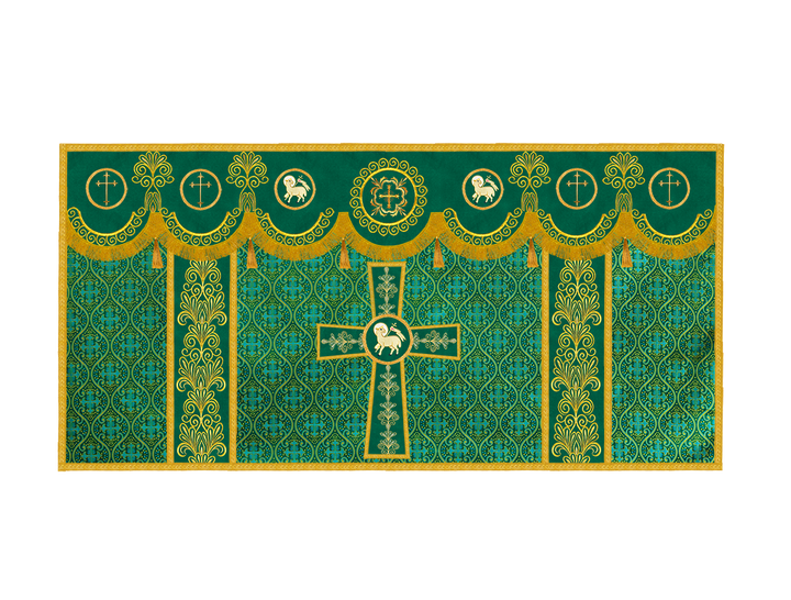 Altar Cloth with Liturgical Motif