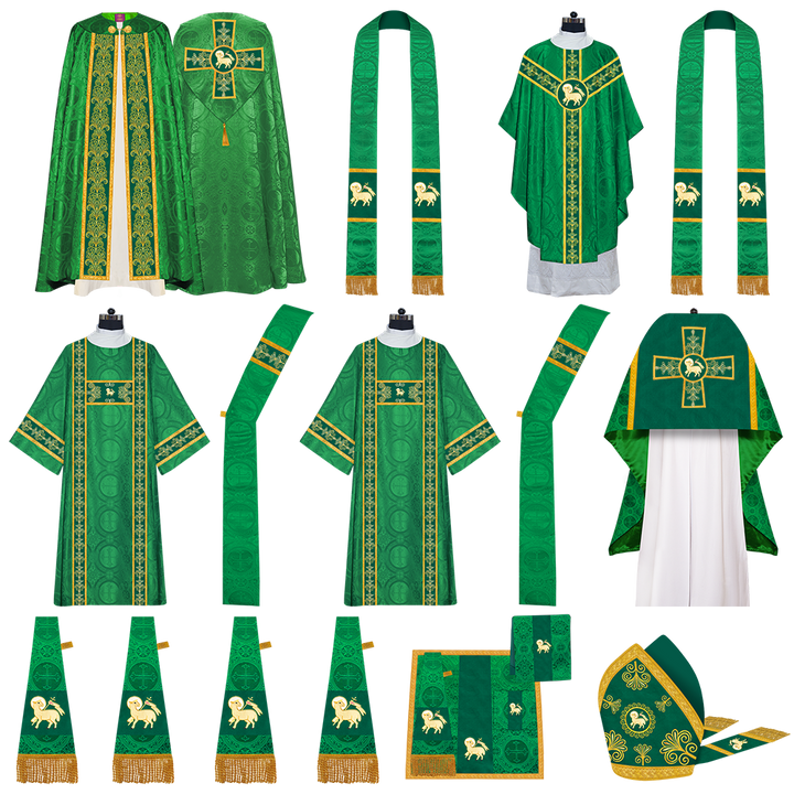 Gothic Highline Mass Set with Liturgical Motif