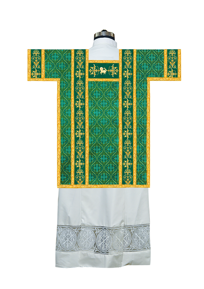 Tunicle Vestment with Adorned Orphrey