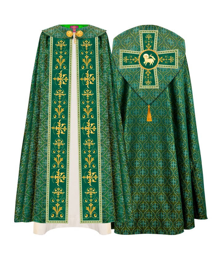 Gothic Cope Vestments With Colour Trims