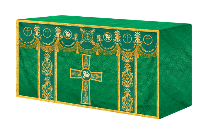 Ornate Embroidered Liturgical Altar Cloth