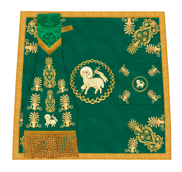 Mass set with solemn designs