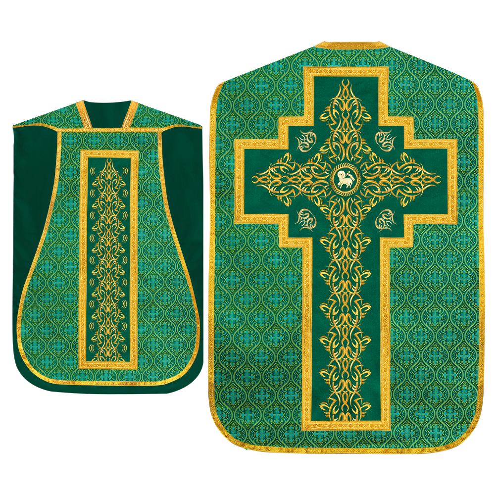 Fiddleback vestment with stole