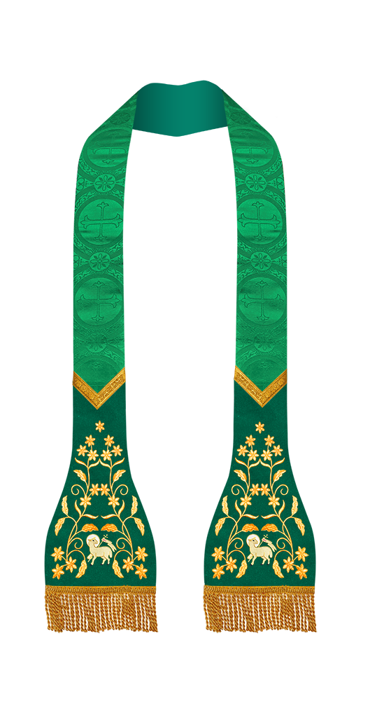 Roman Stole with Floral design