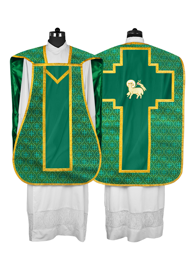 Fiddleback with spiritual motif