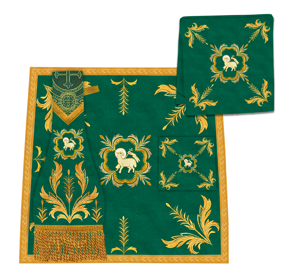 Roman Chasuble with liturgical motifs