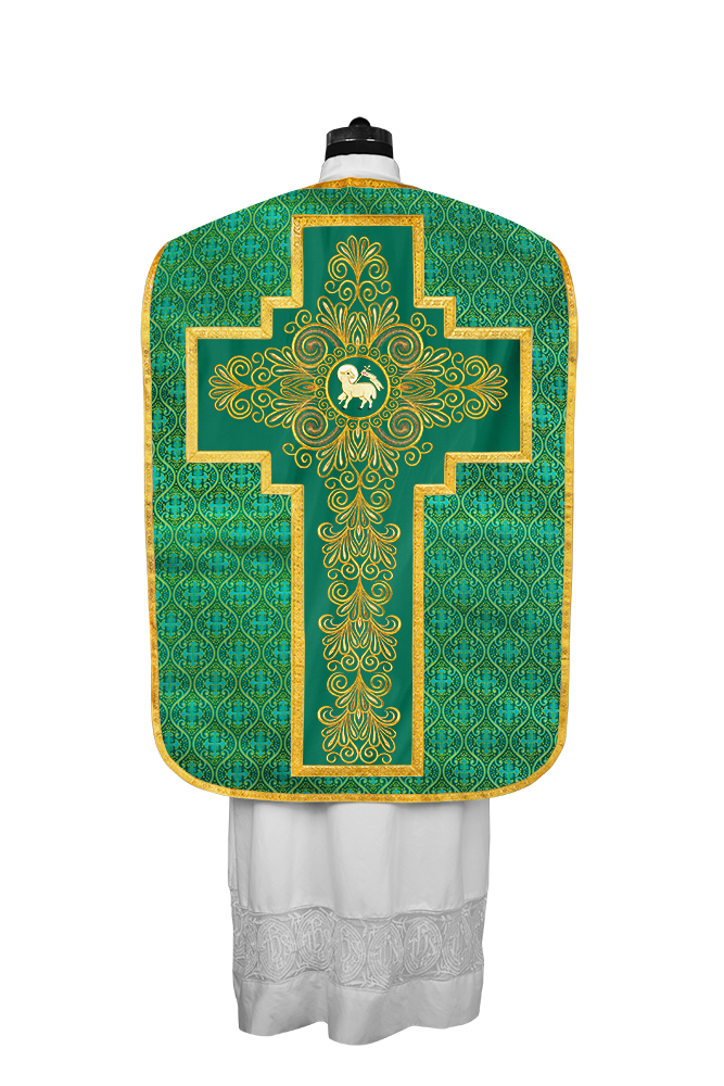 Fiddleback with adorned orphrey