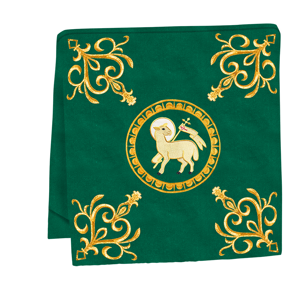 Embroidered Mass Set with Liturgical Motif