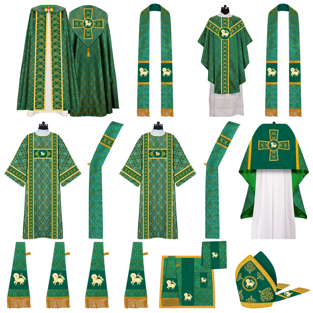 Gothic Highline Mass Set with Embroidered Orphrey