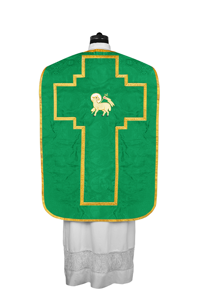 Roman Chasuble with adorned motif