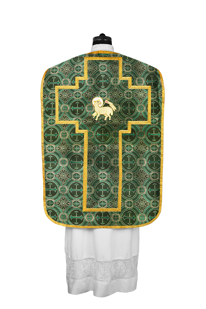 Roman Chasuble with adorned motif