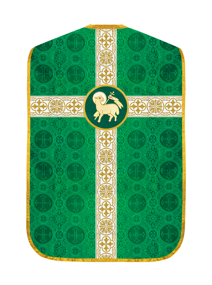 Roman Catholic Chasuble with Spiritual Motif