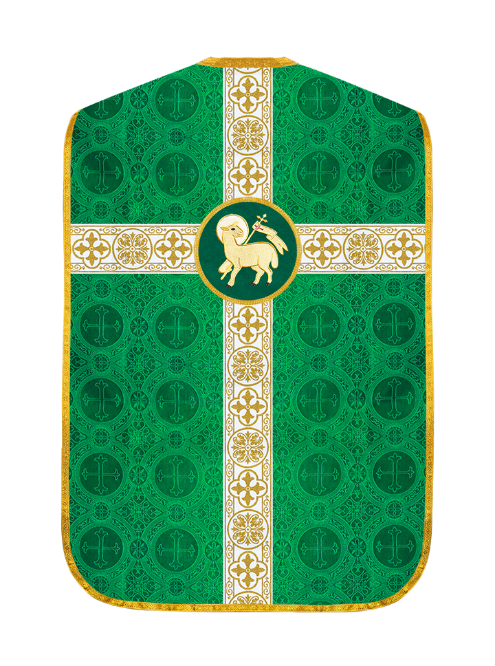 Roman Catholic Chasuble with Spiritual Motif