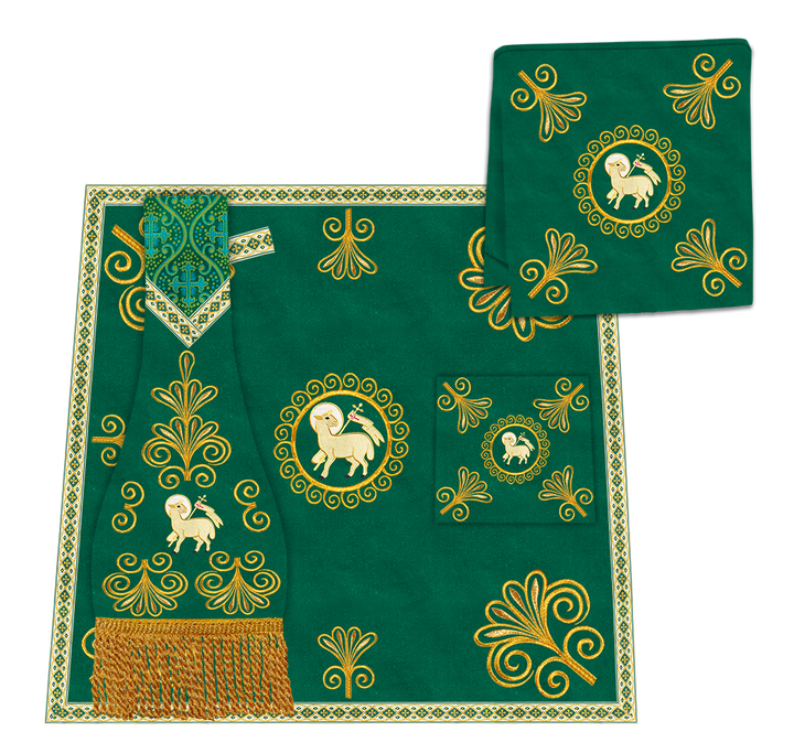 Spiritual Borromean Chasuble With Y Type Orphrey and Trims
