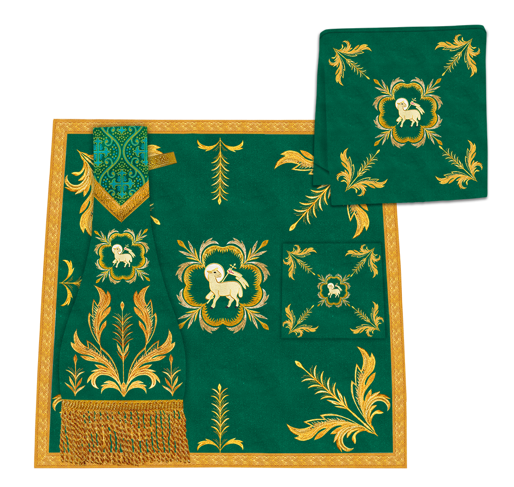Roman Chasuble with liturgical motifs